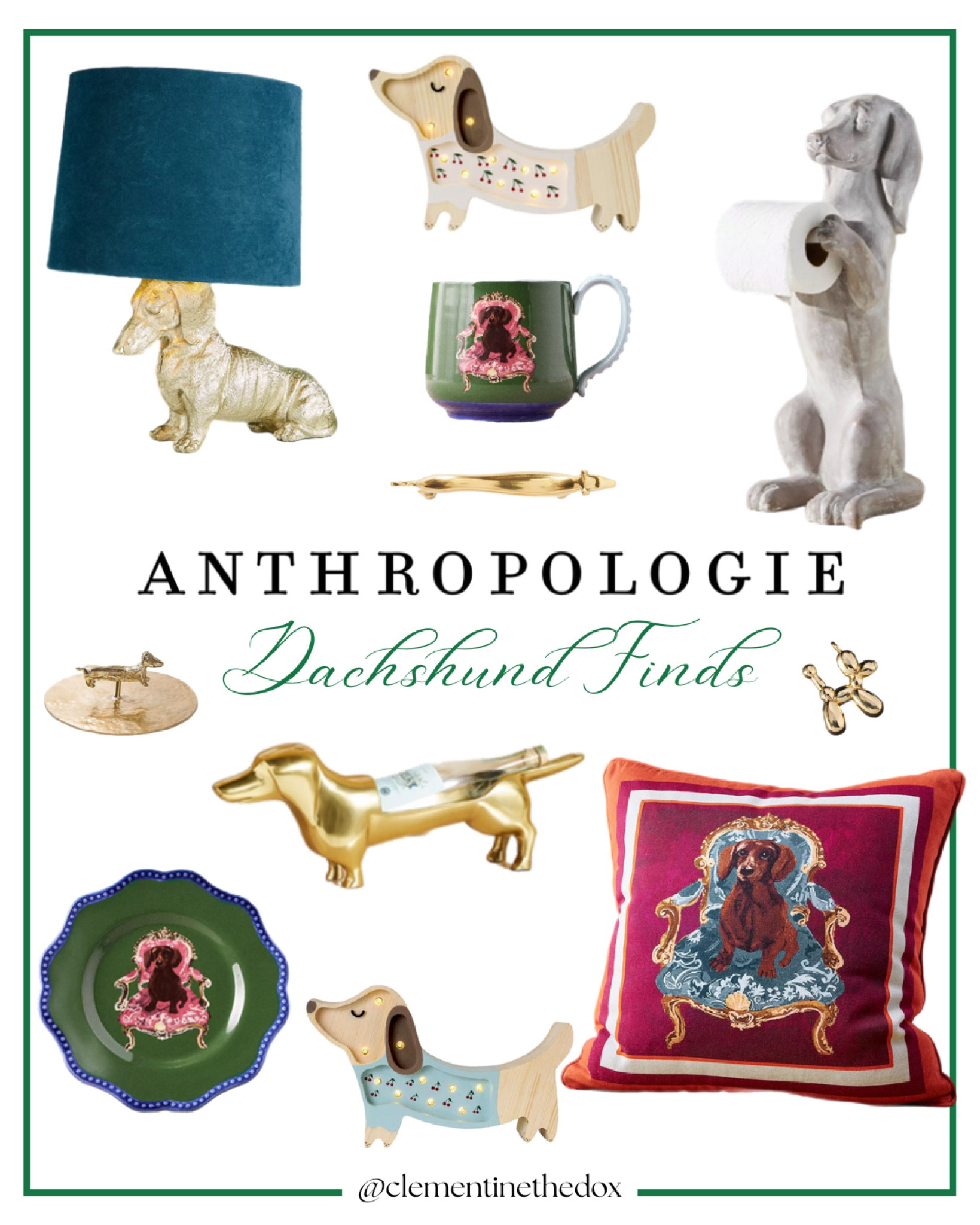 Dachshund items at Anthropologie!

Sausage dog, wiener dog, doxie, dog mom, anthro, home decor, luxe, lamp, dogs, throw pillow, kids, pets #dachshund #dog #homedecor 

#LTKkids #LTKhome #LTKGiftGuide