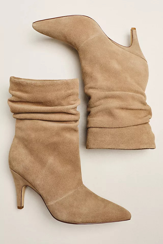 Matisse x Anthropologie Scrunch Kitten Heel Boots | Anthropologie (US)