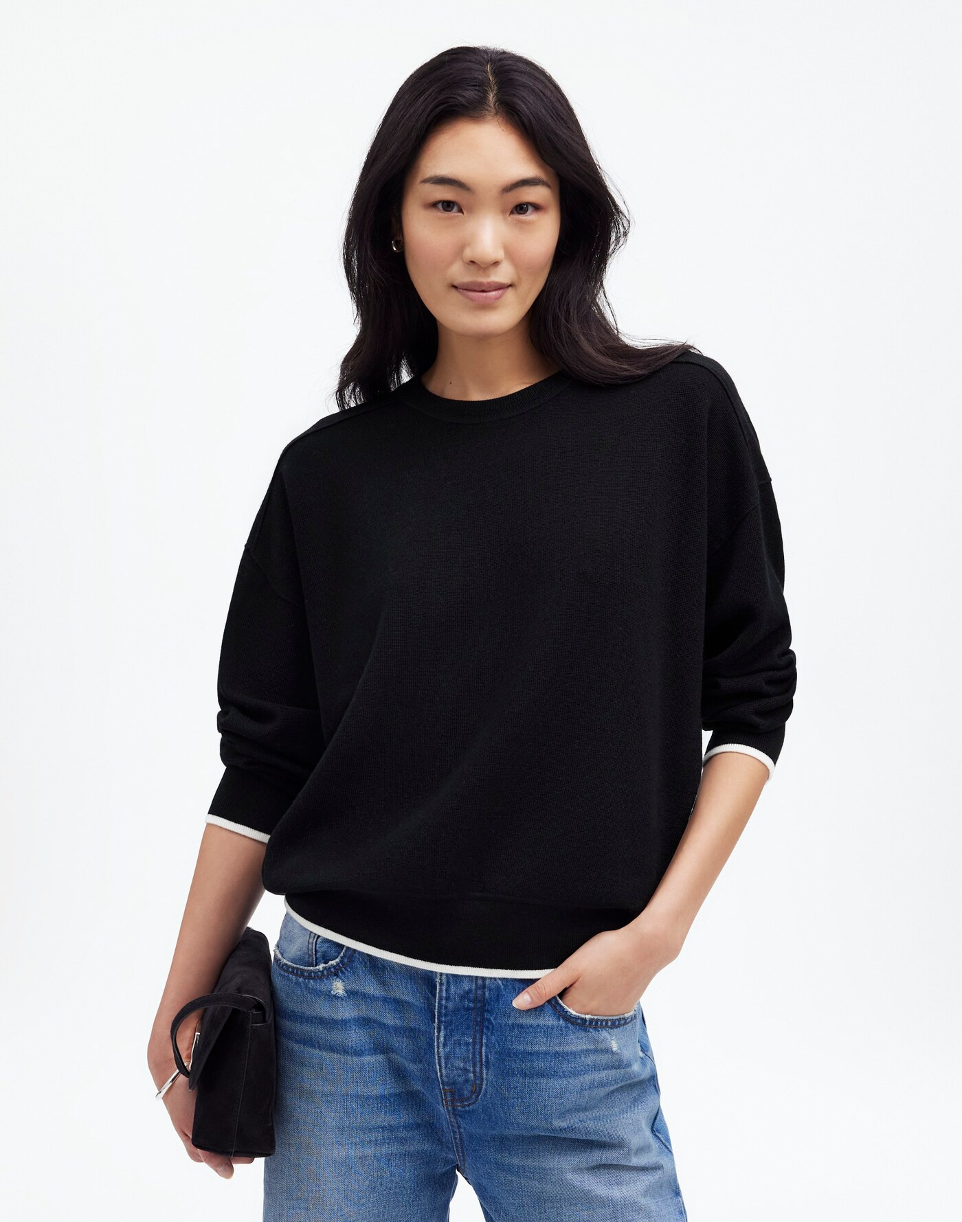 Merino Wool Pullover Sweater | Madewell | Madewell