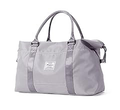 Travel Duffel Bag, Sports Tote Gym Bag, Shoulder Weekender Overnight Bag for Women | Amazon (US)