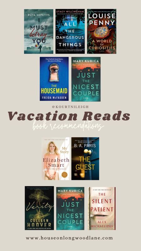 Vacations reads. Book recommendations.

#LTKfindsunder50 #LTKtravel