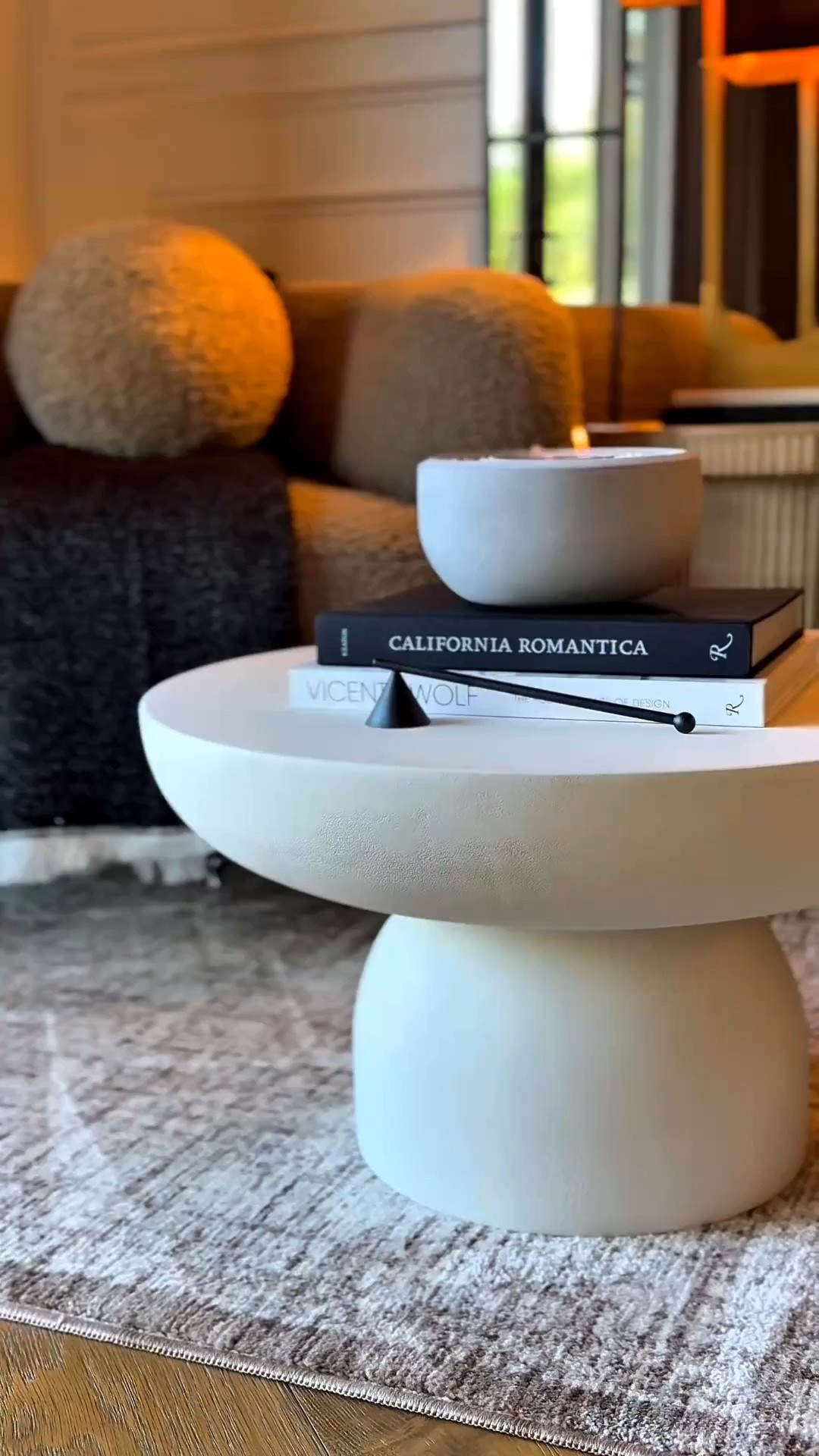 One of my most loved coffee/side tables in my home. Sleek and simple. 

White coffee table. Round end table. Concrete table. Living room decor. Amazon home decor. Modern coffee table 


#LTKHome #LTKFindsUnder100 #LTKFindsUnder50