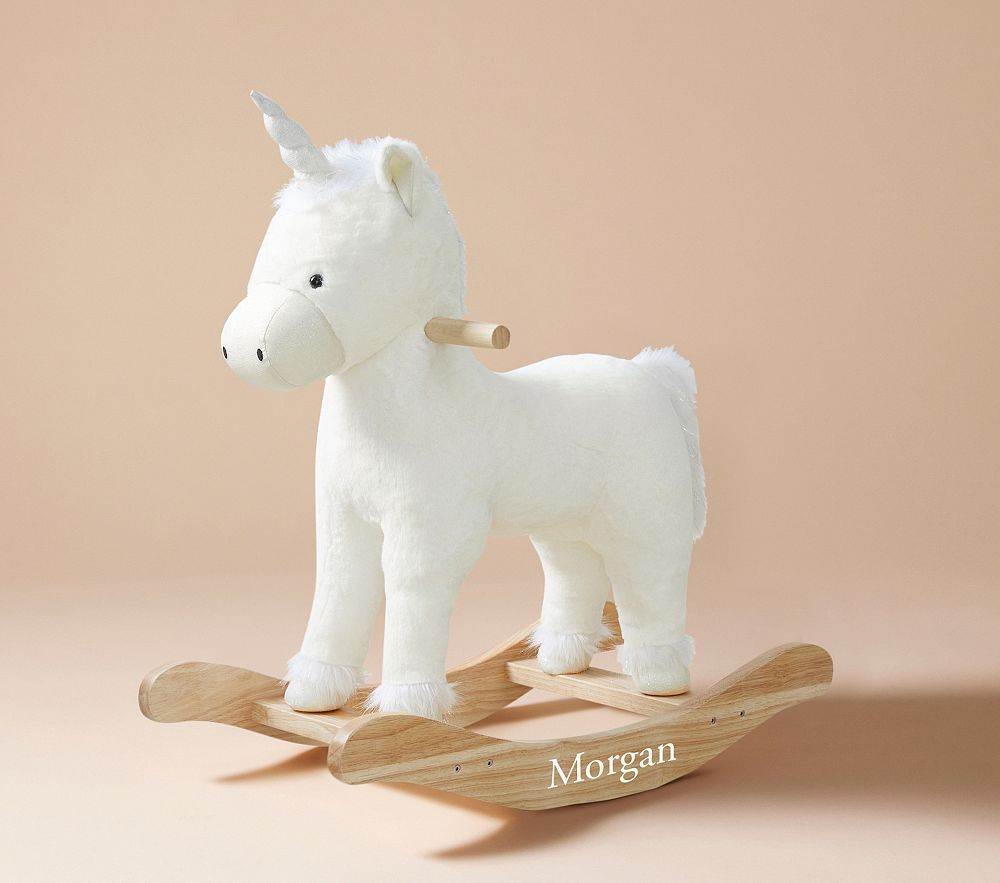 Musical Unicorn Plush Nursery Rocker | Pottery Barn Kids