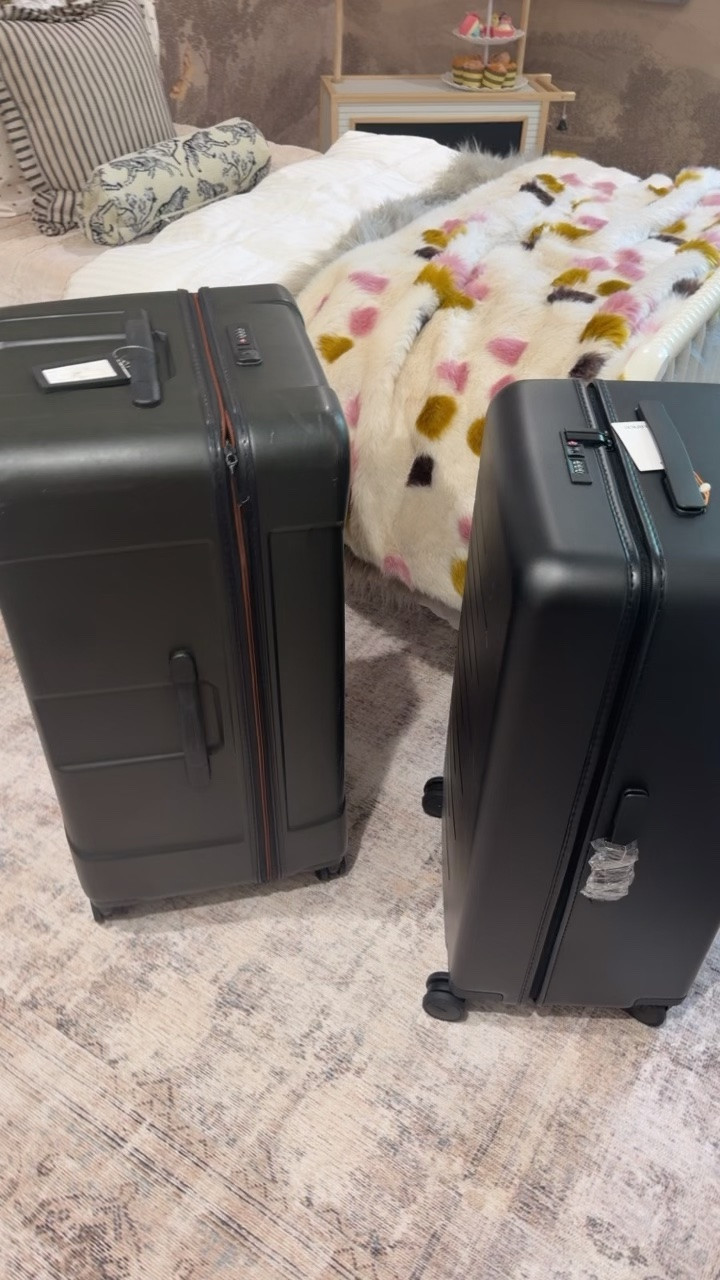 New trunk luggage @onequince 
So extremely excited about this new luggage! 3 color options avail

#LTKOver40 #LTKTravel