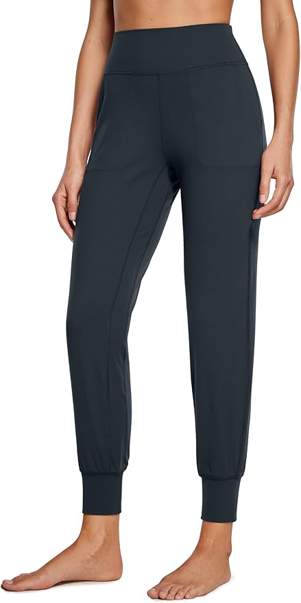 CRZ YOGA Butterluxe High Waisted Joggers for Women 27" - Buttery Soft Yoga Pants Lounge Workout L... | Amazon (US)