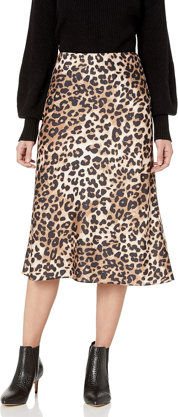 The Drop Women's Maya Silky Slip Skirt | Amazon (US)