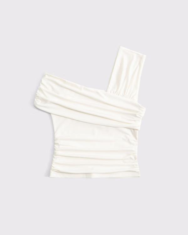 Women's Asymmetrical Wrap Top | Women's Tops | Abercrombie.com | Abercrombie & Fitch (US)