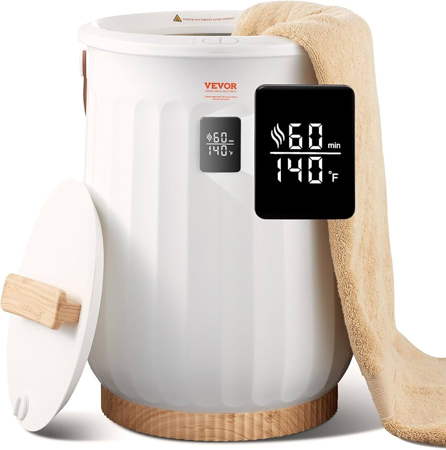 VEVOR Towel Warmer, 20L Large Towel Warmer Bucket with LED Screen for Bathroom, Auto Shut Off, Ch... | Amazon (US)