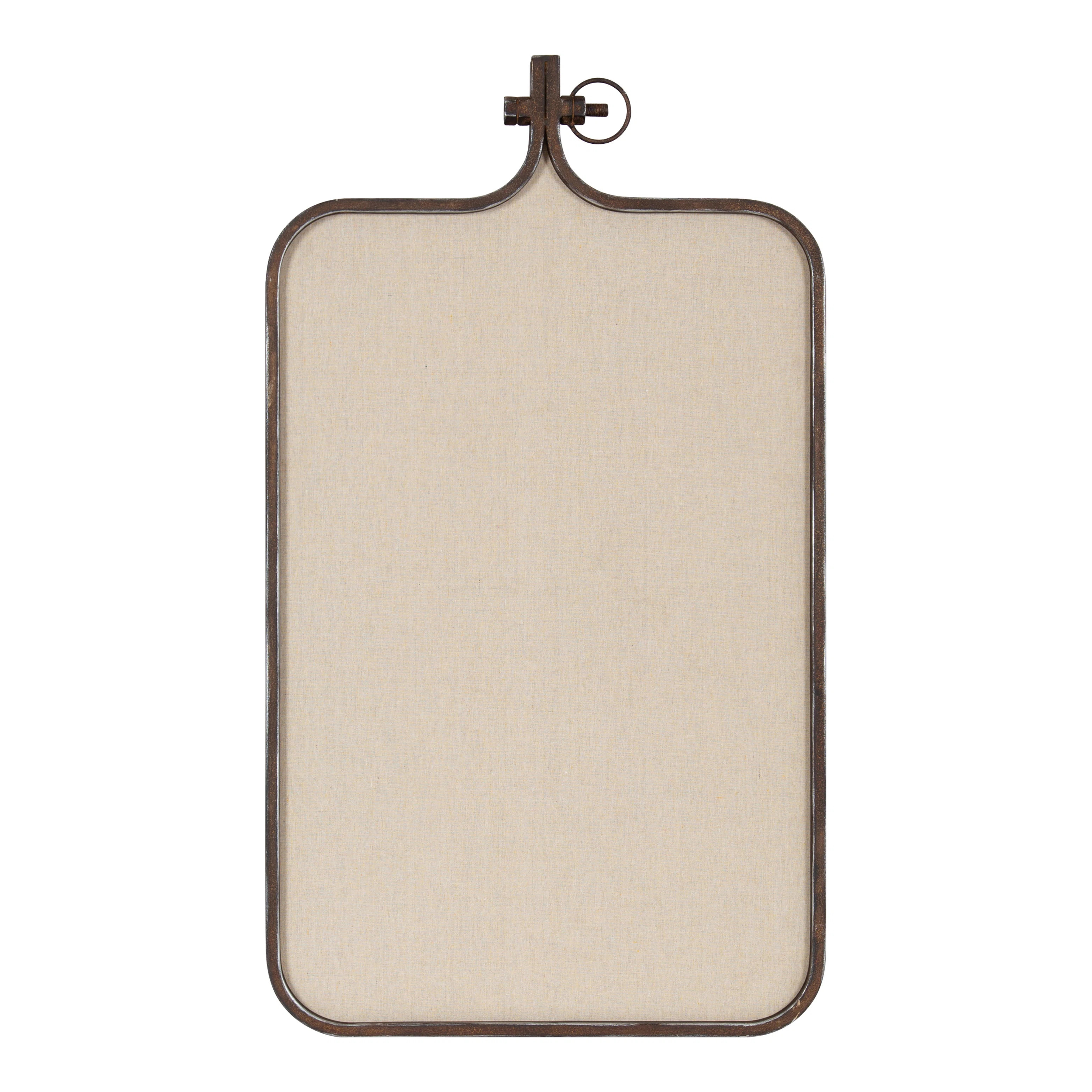 Red Barrel Studio® Yitro Metal Framed Fabric Pinboard 20X35 Bronze | Wayfair North America