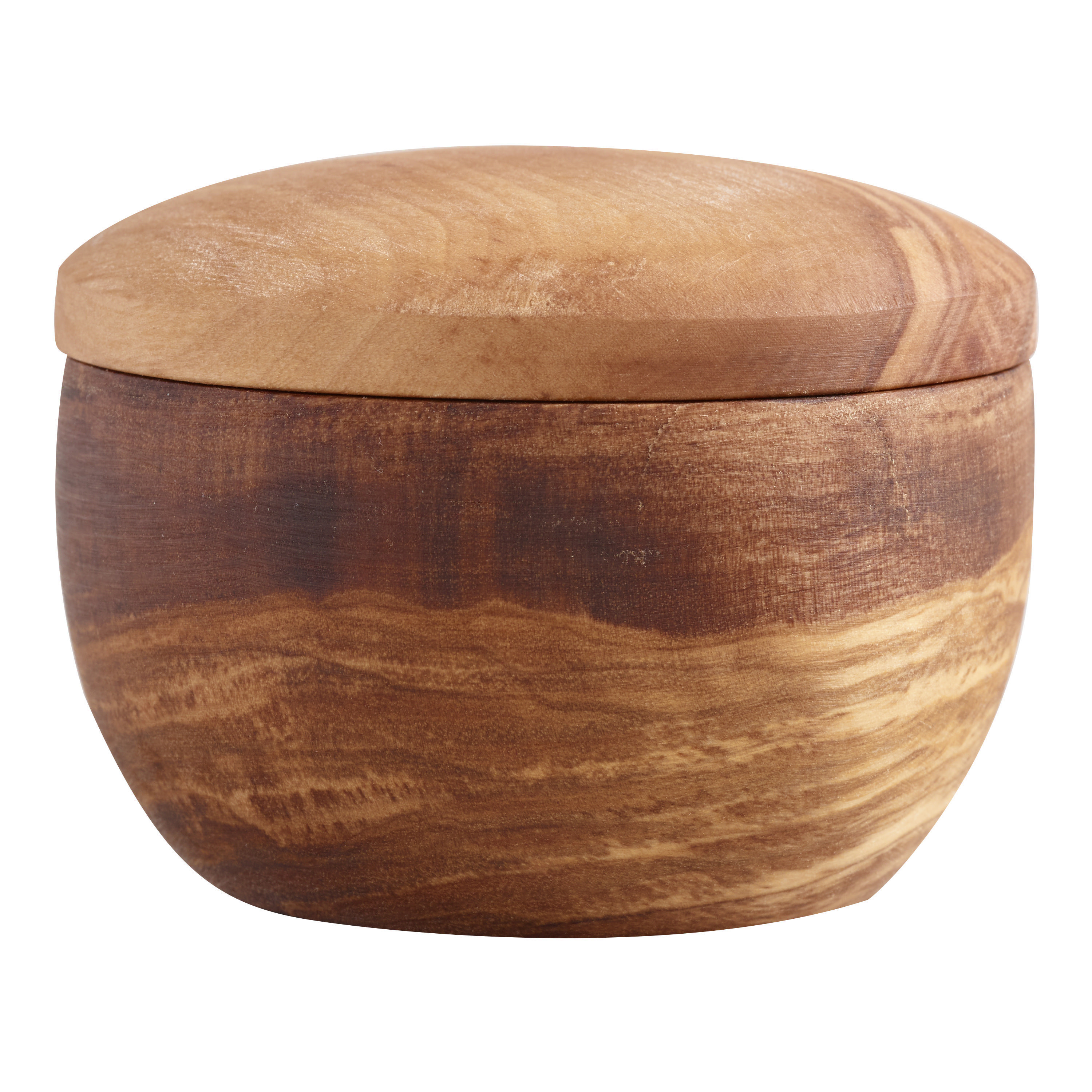 Olive Wood Salt Keeper | World Market