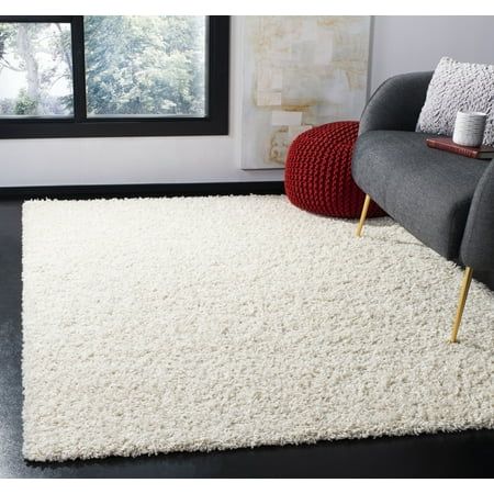 Safavieh Lavena Solid Plush Shag Area Rug or Runner - Walmart.com | Walmart (US)