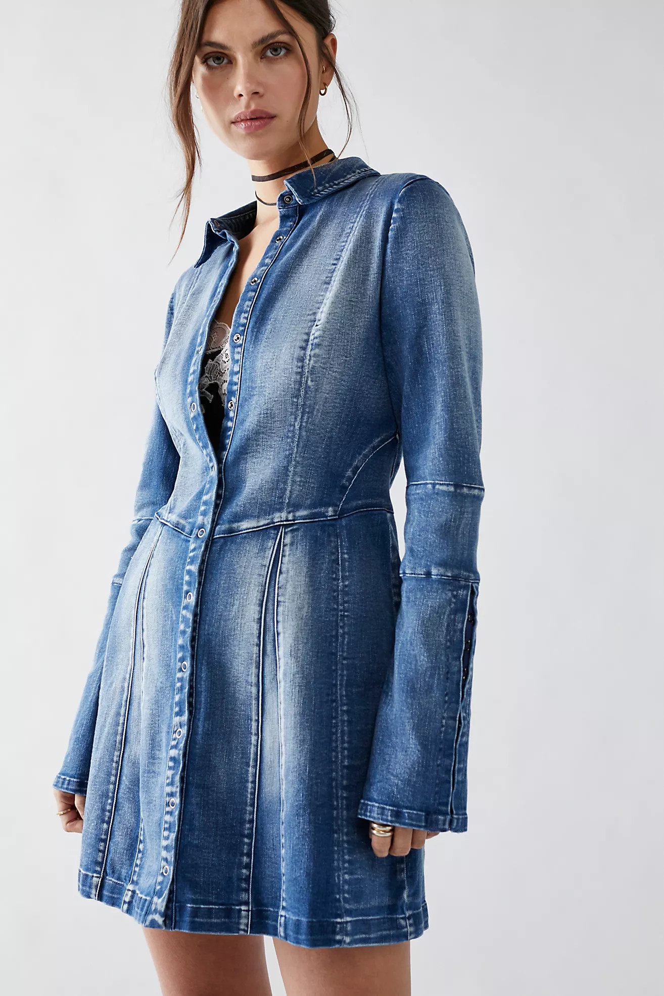 Thea Denim Mini | Free People (Global - UK&FR Excluded)