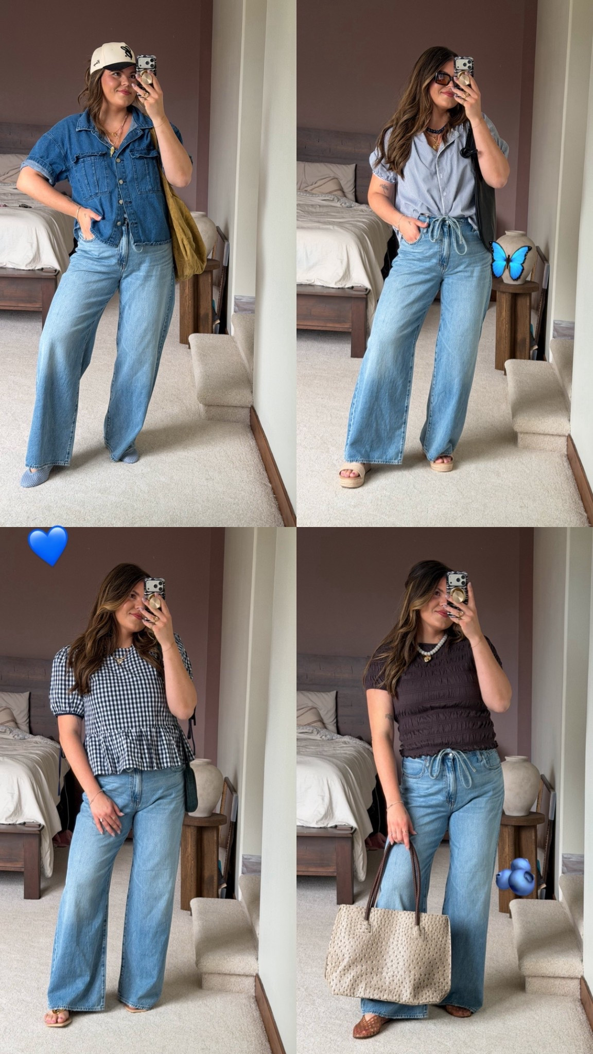 Spring outfit ideas from Amazon 

(Brown shirt from Madewell size large) 

Midsize, size 12, size 14, mom style 