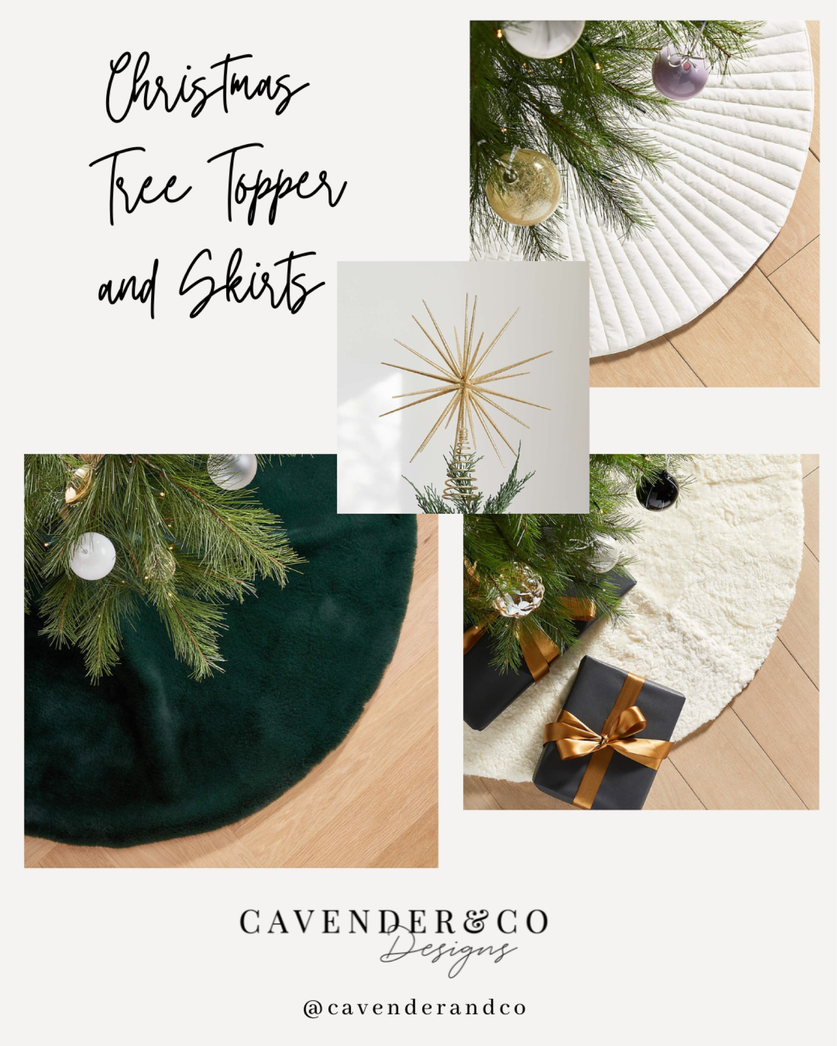Christmas, Christmas tree, Christmas tree skirt, Christmas tree topper, Christmas topper, CB2, Crate and Barrel 

#LTKSeasonal #LTKGiftGuide #LTKHoliday