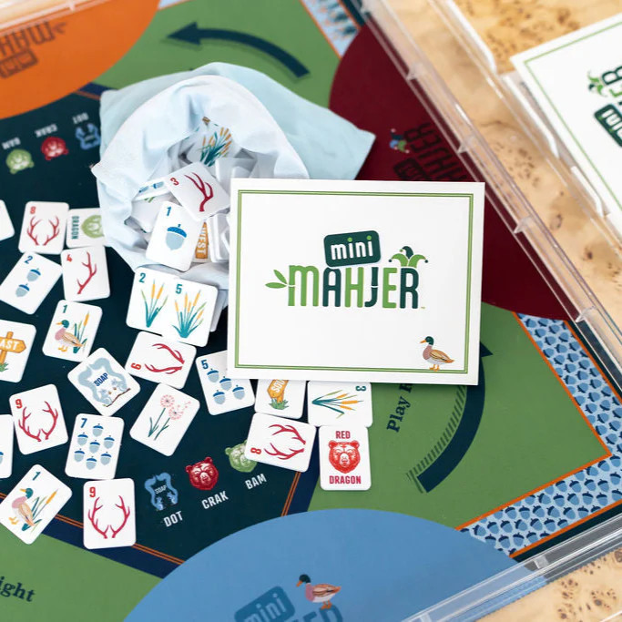 Kids' Mahjong Set: Woodlands Edition - Mini Mahjer | Mini Mahjer