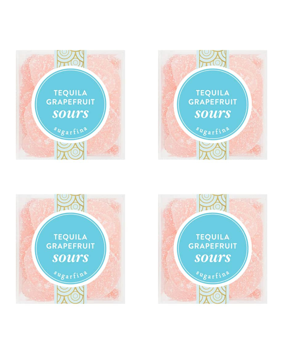 Sugarfina Tequila Grapefruit Sours, Small Cube 4-piece Candy Set | Neiman Marcus