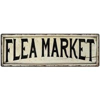 Flea Market Sign, Swap Meet Chic Vintage Looking Farmhouse Wall Decor, Yard Sale, Second Hand Store 106180028068 | Etsy (US)