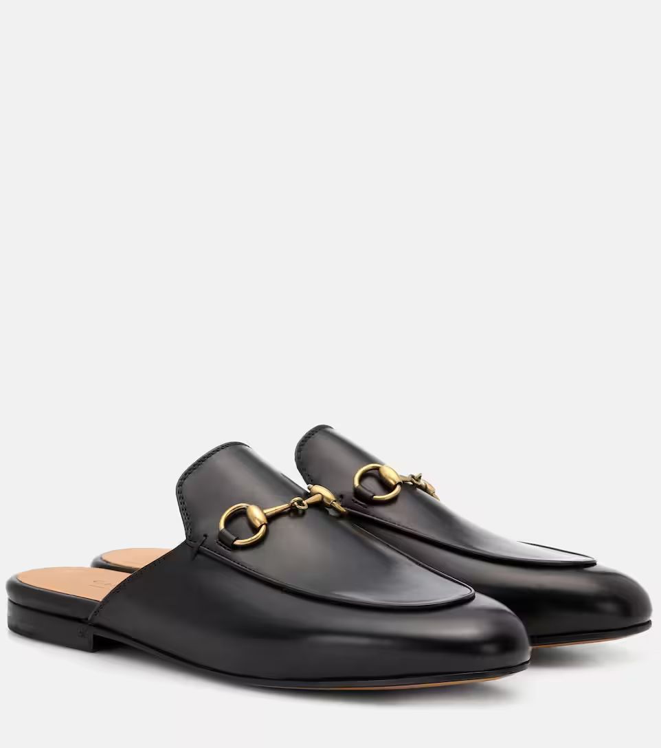 Princetown leather slippers | Mytheresa (DACH)