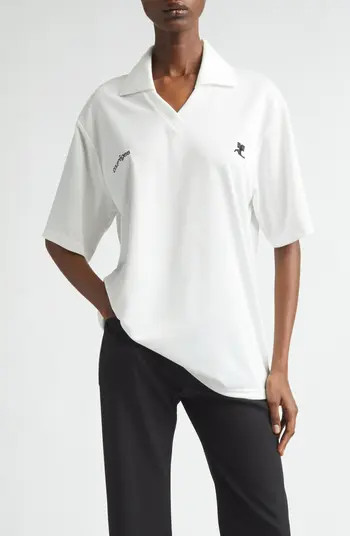 Sports Oversize Logo Polo | Nordstrom