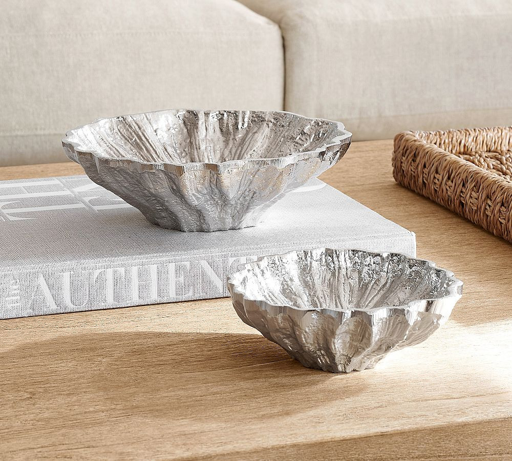 Scallop Aluminum Bowl | Pottery Barn (US)