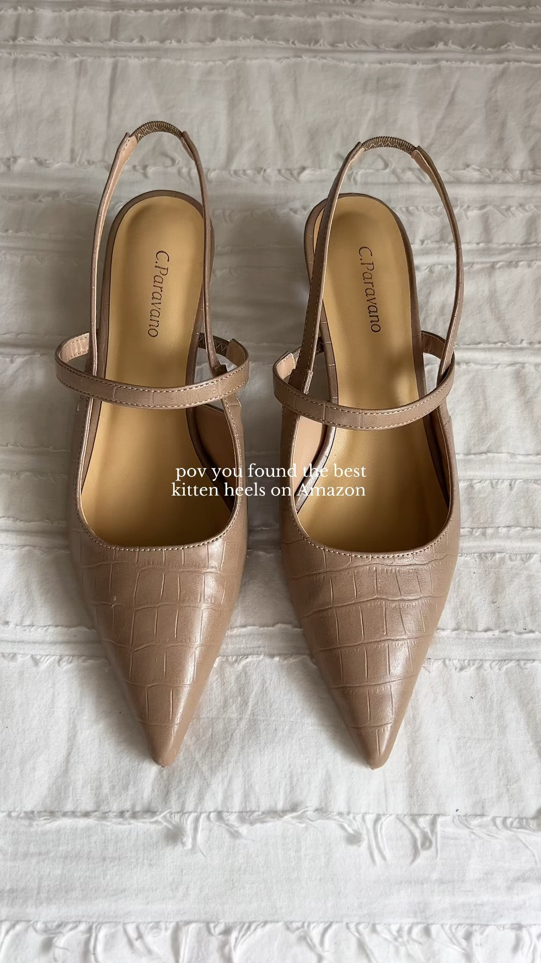 the perfect pair of pointed toe kitten heels!! Use code gabby15 for 15% off on C Paravano’s website 

#LTKGiftGuide #LTKWorkwear #LTKStyleTip