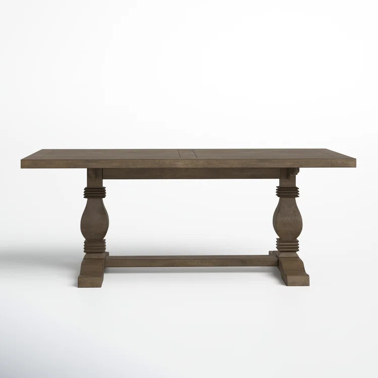 Birch Lane™ Kinston 78" Solid Wood Trestle Dining Table | Birch Lane | Wayfair North America