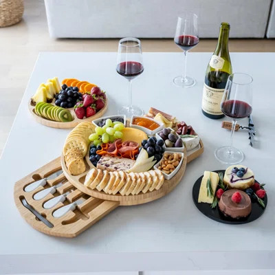 Red Barrel Studio® Bamboo Cheese Board | Wayfair North America
