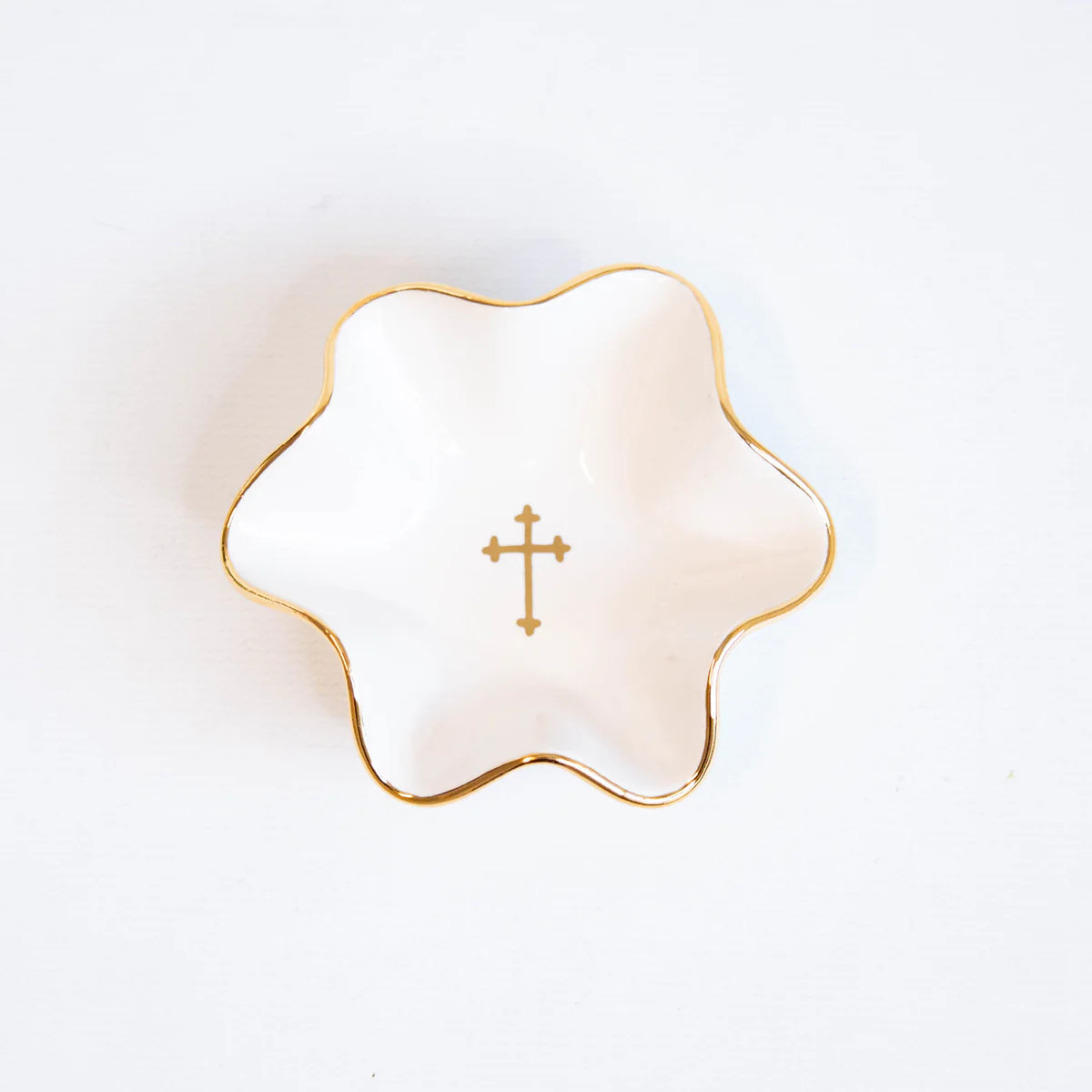 Cross Ami Wavy Bowl - Ring Dish | Susan Gordon Pottery