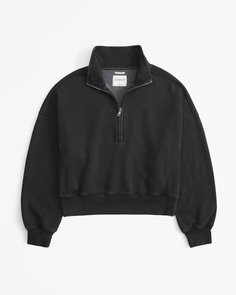 Essential Sunday Half-Zip | Abercrombie & Fitch (UK)