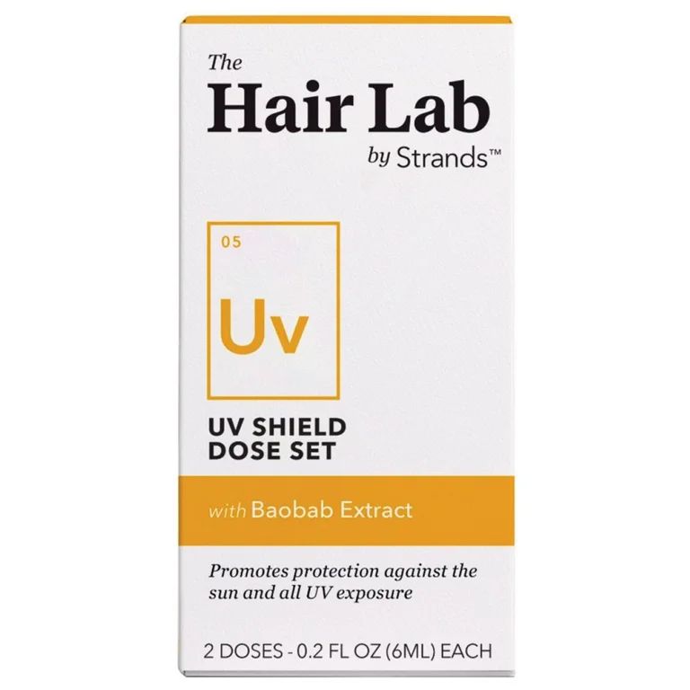 The Hair Lab UV Shield Dose Set with Baobab Extract to Protect Hair, 2 x 0.2 oz. - Walmart.com | Walmart (US)