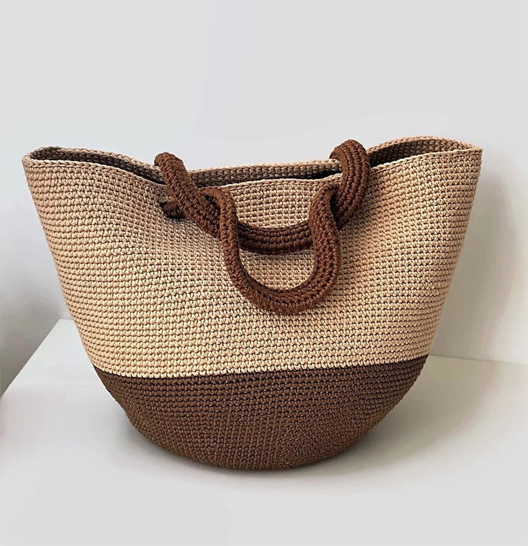 CROCHET PATTERN Cammie Bag Crochet Bag Pattern Crochet Purse Shopping Bag, Summer Bag Beach Bag, ... | Etsy (US)