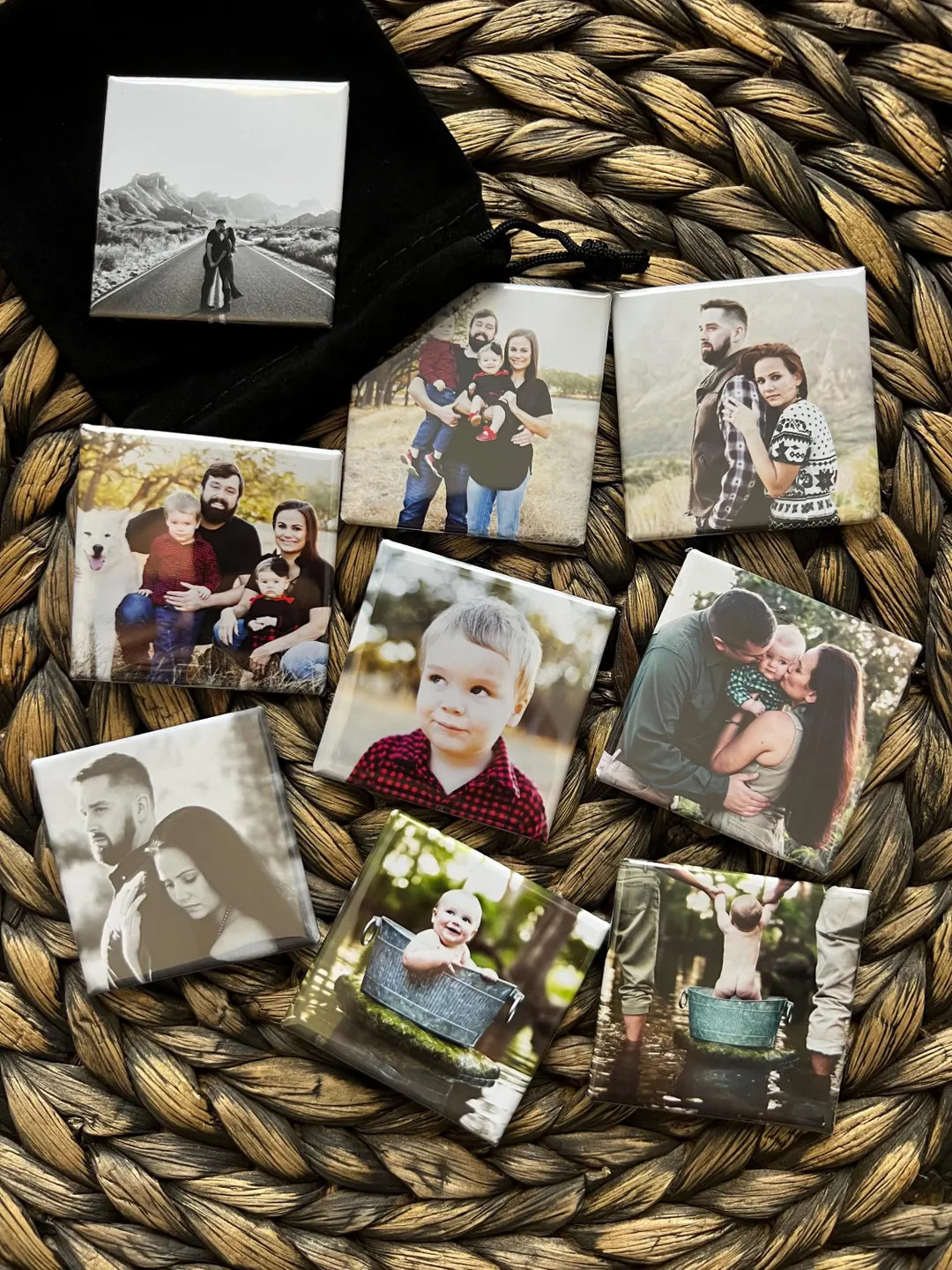 Personalized 2x2 Custom Photo Magnets - Etsy | Etsy (US)