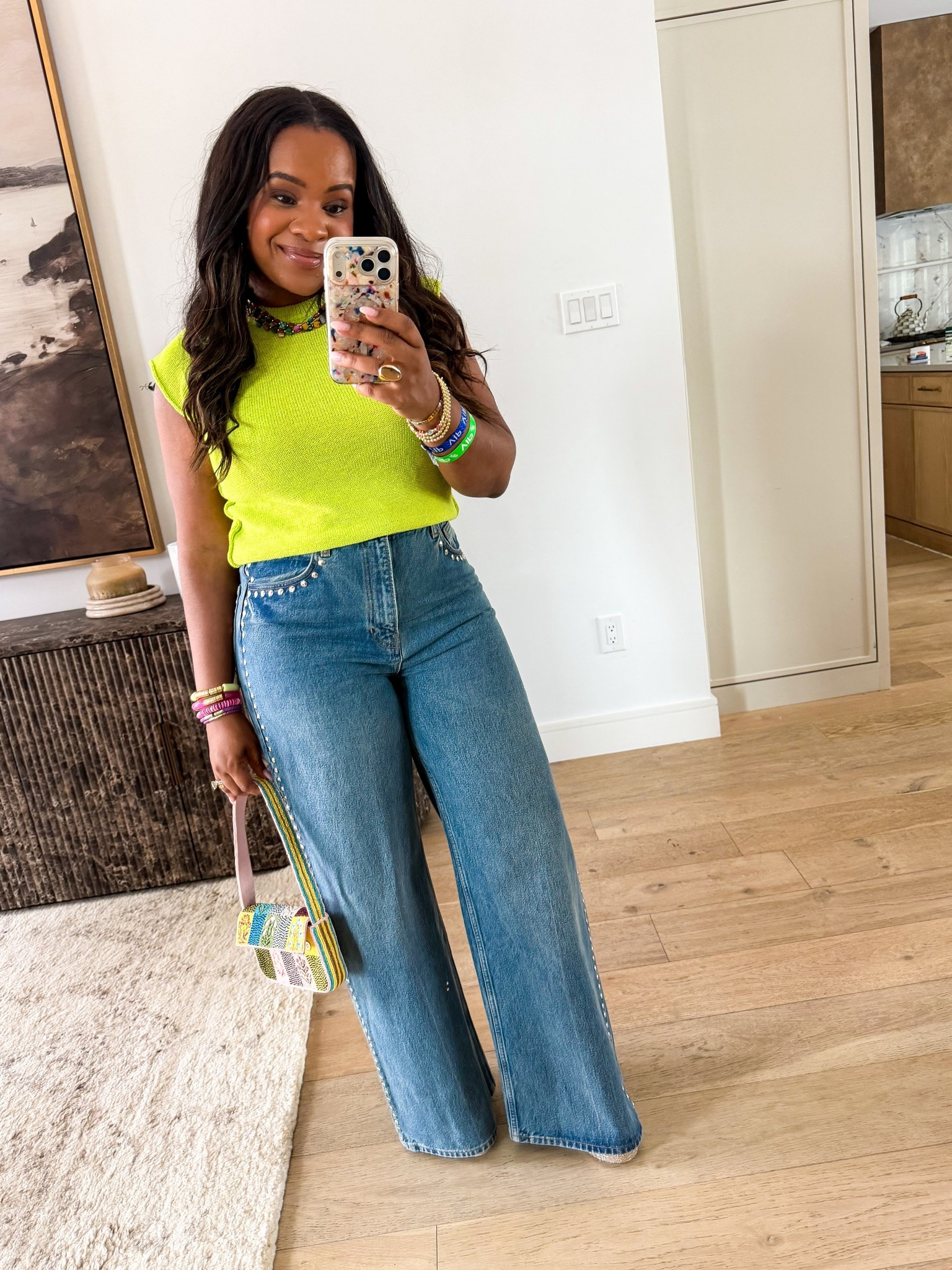 Vici knit sleeveless sweater evening outfit ✨

#LTKMidsize #LTKSeasonal #LTKootd