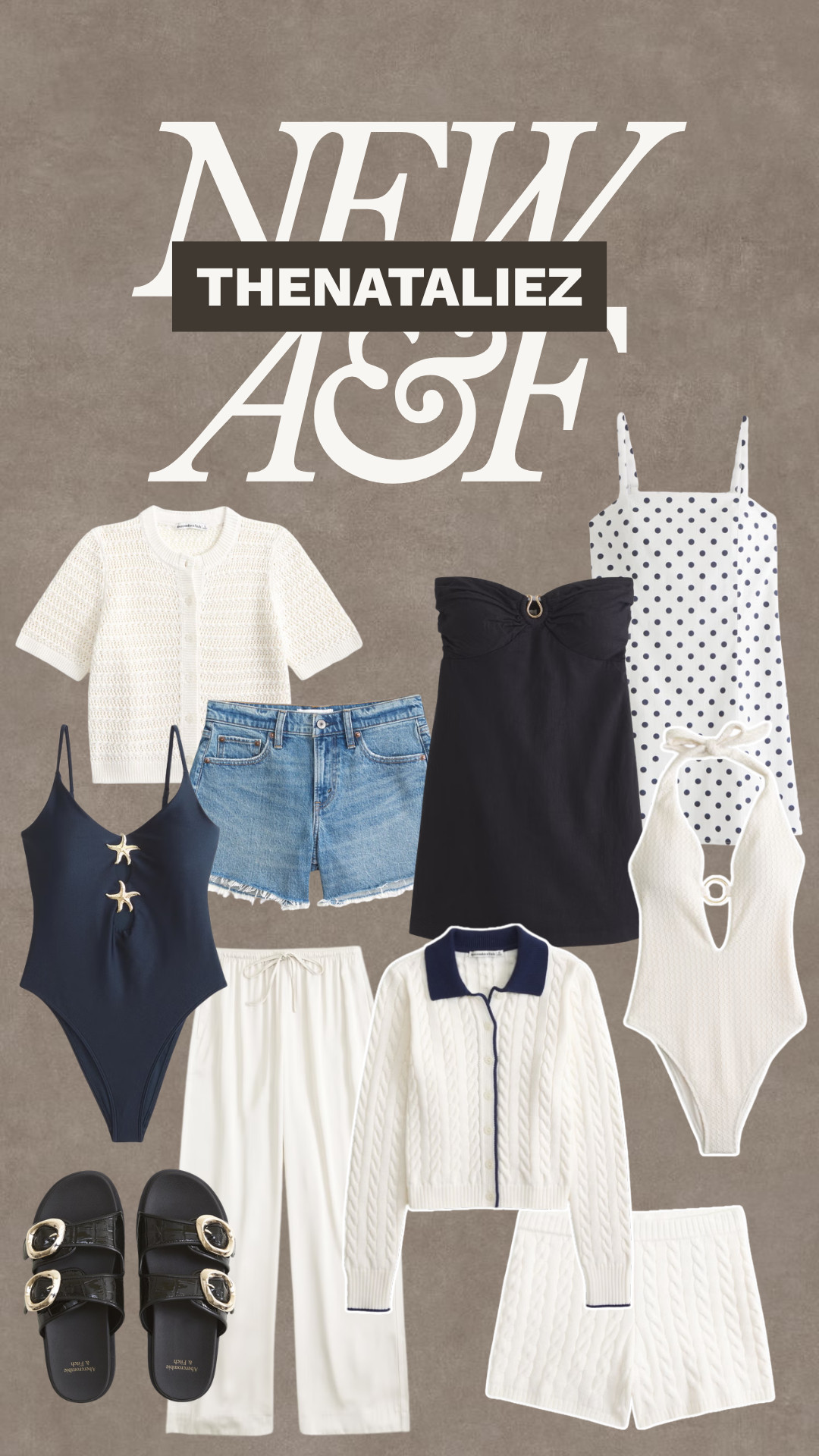 New spring wardrobe essentials from Abercrombie and Fitch. One pieces swimsuits, and spring dresses.  

 #LTKootd #LTKSeasonal #LTKU