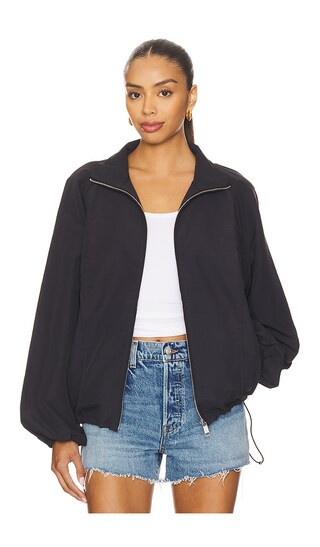 EAVES Aila Sport Jacket in Black. - size XS | Revolve Clothing (Global)