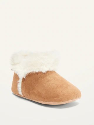 Unisex Cozy Faux-Suede Boots for Baby | Old Navy (US)