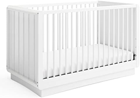 Storkcraft Skye 3-in-1 Convertible Crib (White) - Converts from Baby Crib to Toddler Bed and Dayb... | Amazon (US)