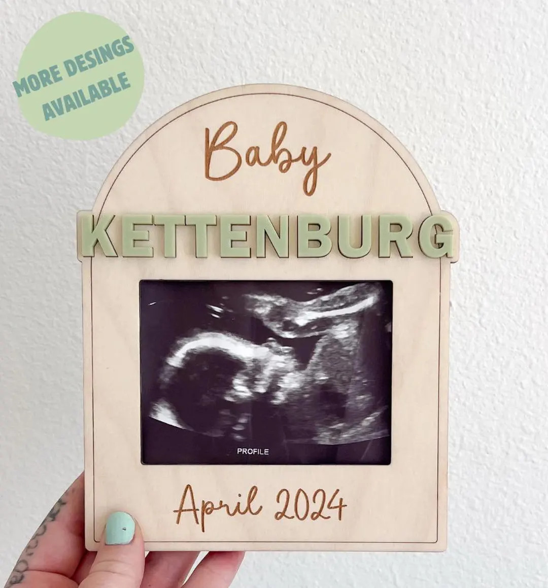 Ultrasound Keepsake Frame Baby Pregancy Announcement to Grandparents Ultrasound Pregnancy Frame f... | Etsy (US)