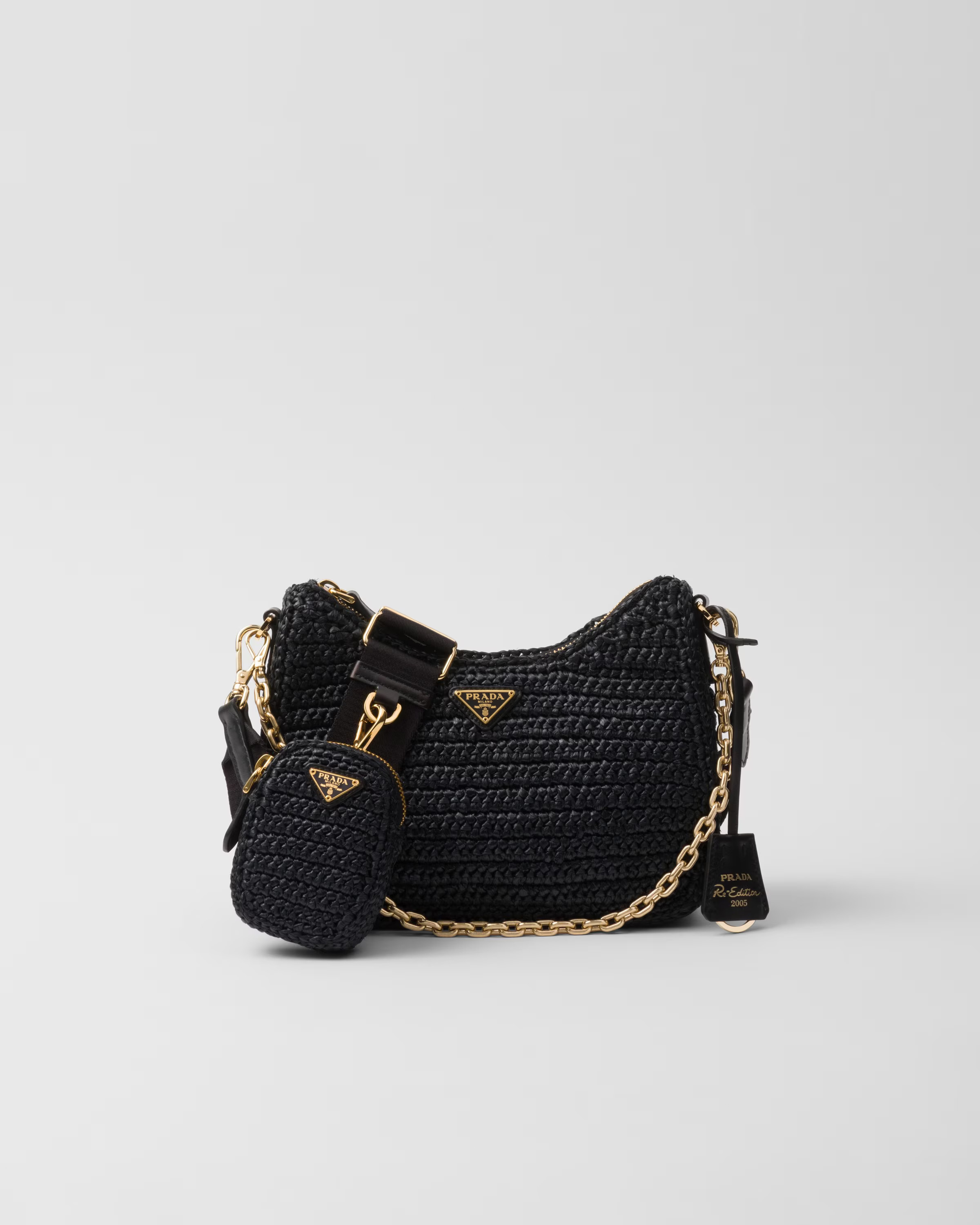 Prada Re-Edition 2005 crochet bag | Prada US