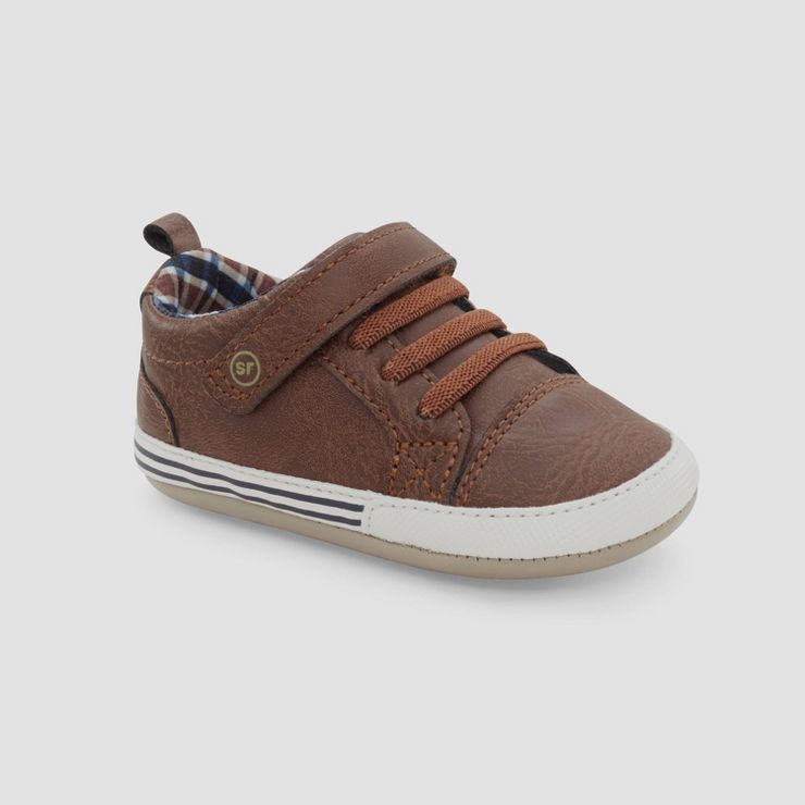 Surprize by Stride Rite Baby Boys' Lee Sneakers Mini Sneakers - Brown | Target