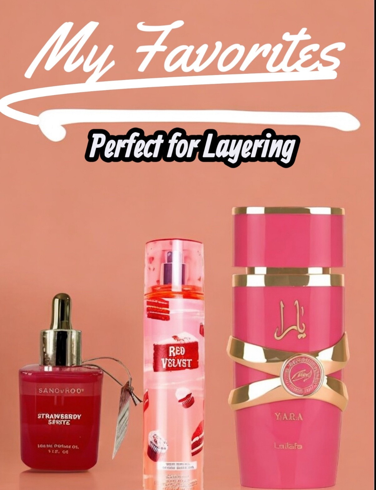 Smell yummy with these scents!! 😍💖#Perfume#layeringscents 
#Sand+Fog