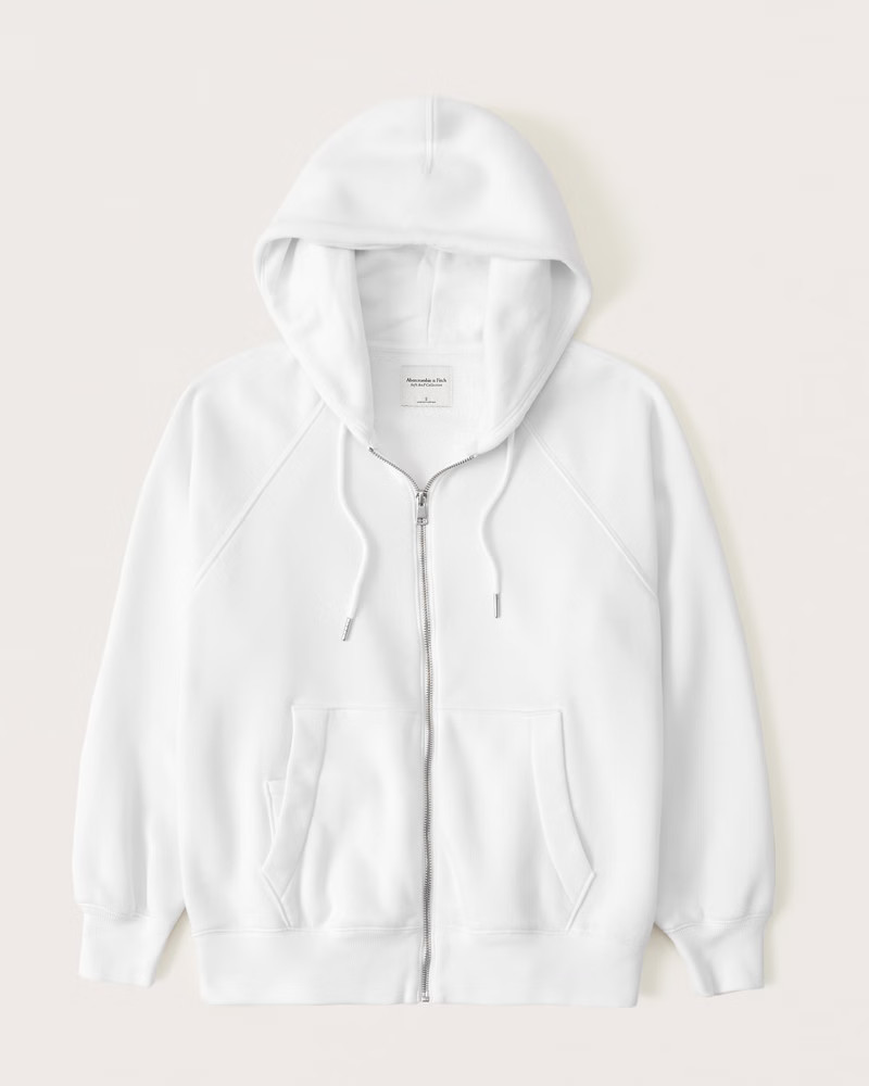softAF MAX Boyfriend Full-Zip Hoodie | Abercrombie & Fitch (US)