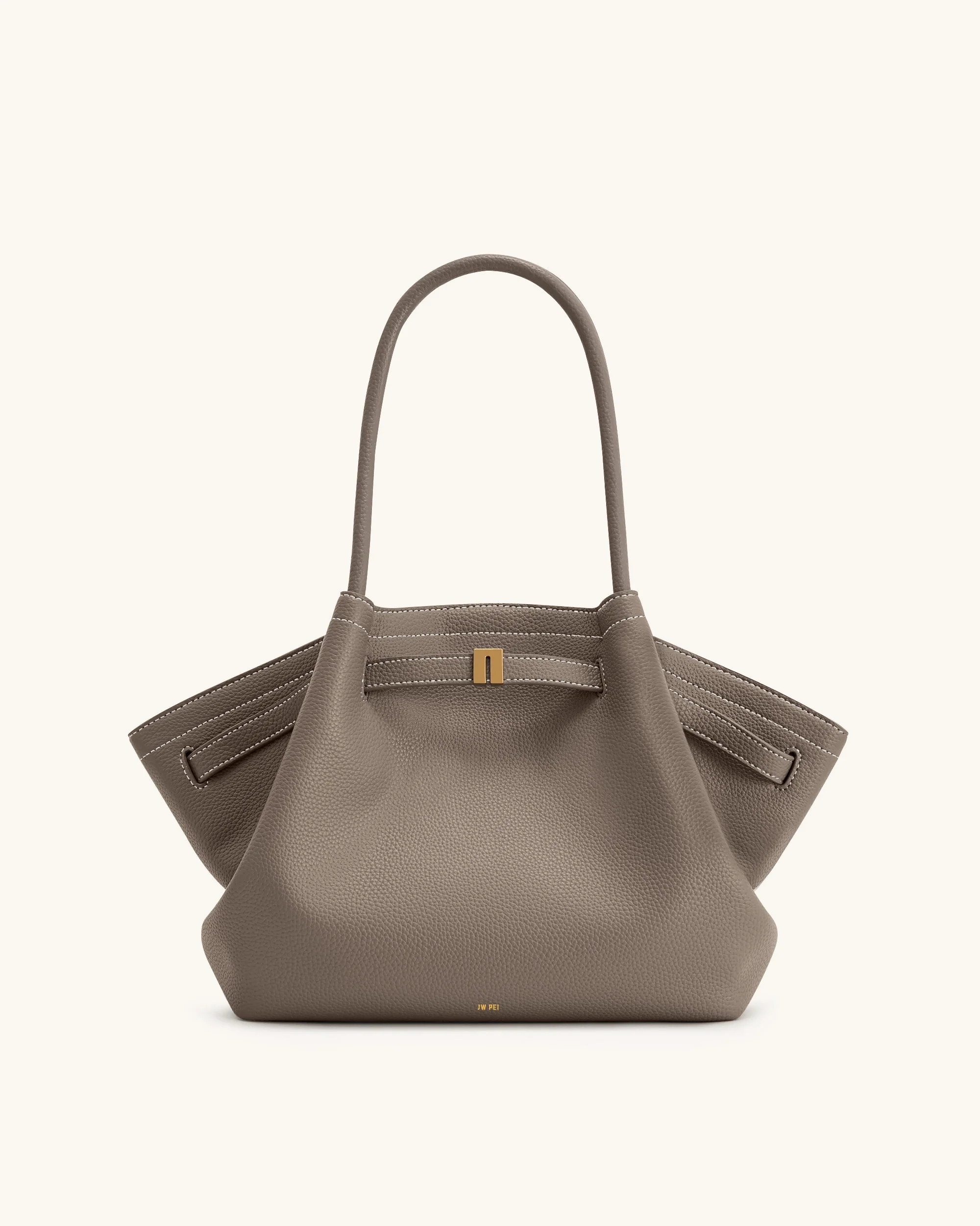 Hana Medium Tote Bag - Taupe | JW PEI US