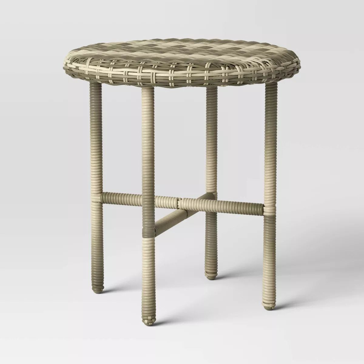 Tucker Wicker Patio Accent Table - Threshold™ designed with Studio McGee | Target
