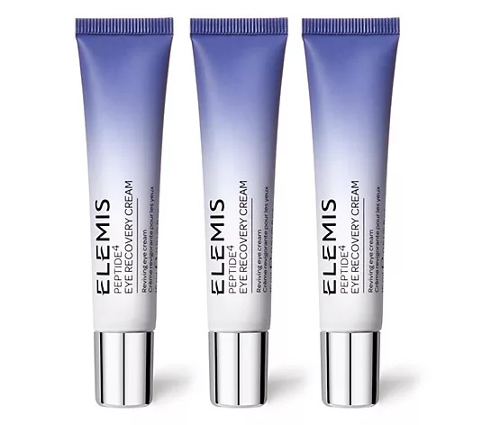 ELEMIS Peptide4 Eye Recovery Cream Trio | QVC