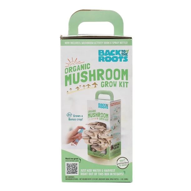 Back to the Roots Organic Oyster Mushroom Growing Kit | Walmart (US)