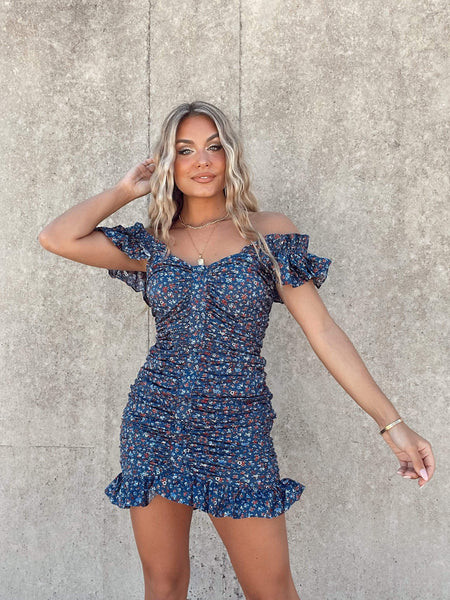 Make It Last Floral Dress | Lane 201 Boutique