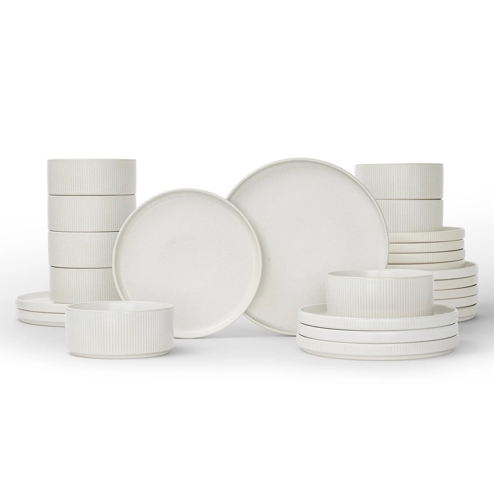 Famiware 24 Piece Dinnerware Sets, Dish Sets for 8 | Wayfair North America