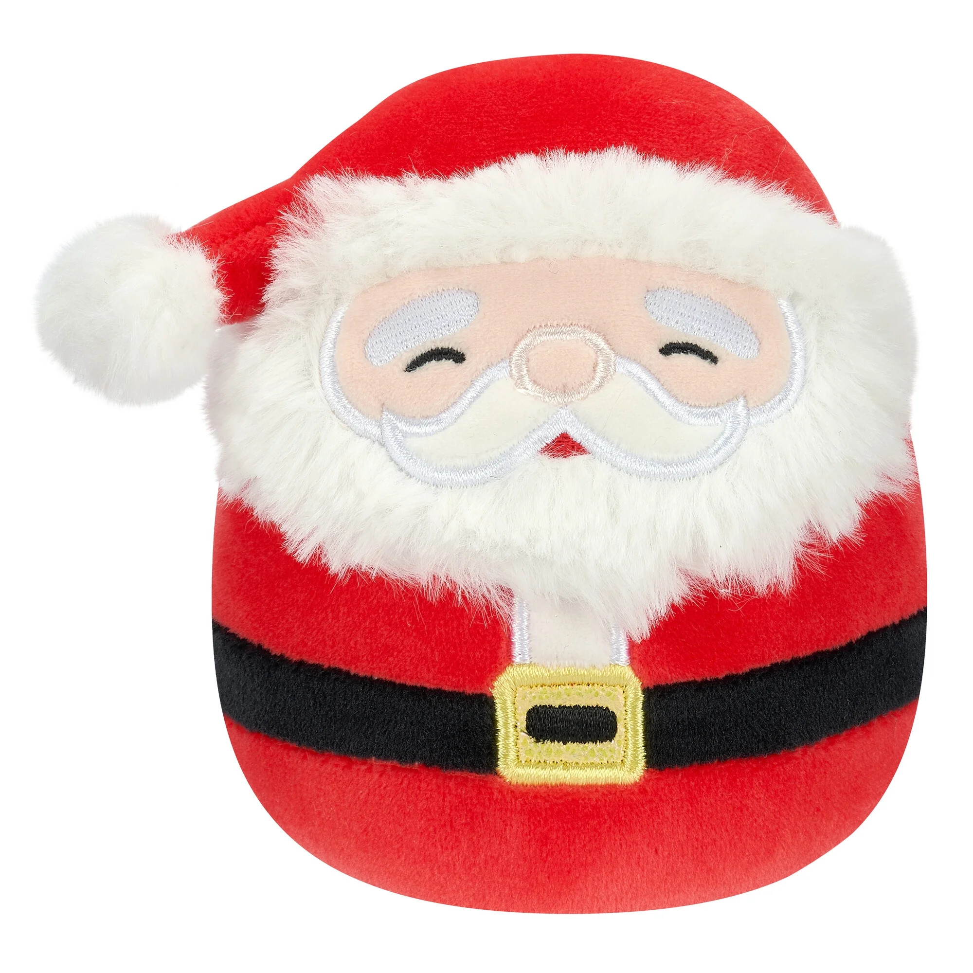 Squishmallows Official Plush 8 inch Santa with Closed Eyes - Childs Ultra Soft Stuffed Plush Toy ... | Walmart (US)