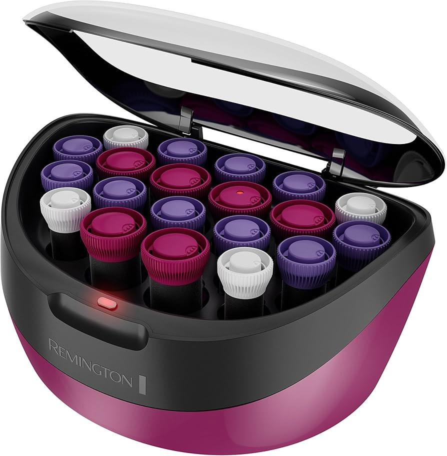 Remington Ionic Conditioning Hair Setter, 20 Velvet Hair Rollers, 6 Large (1¼”), 10 Medium (1"... | Amazon (US)